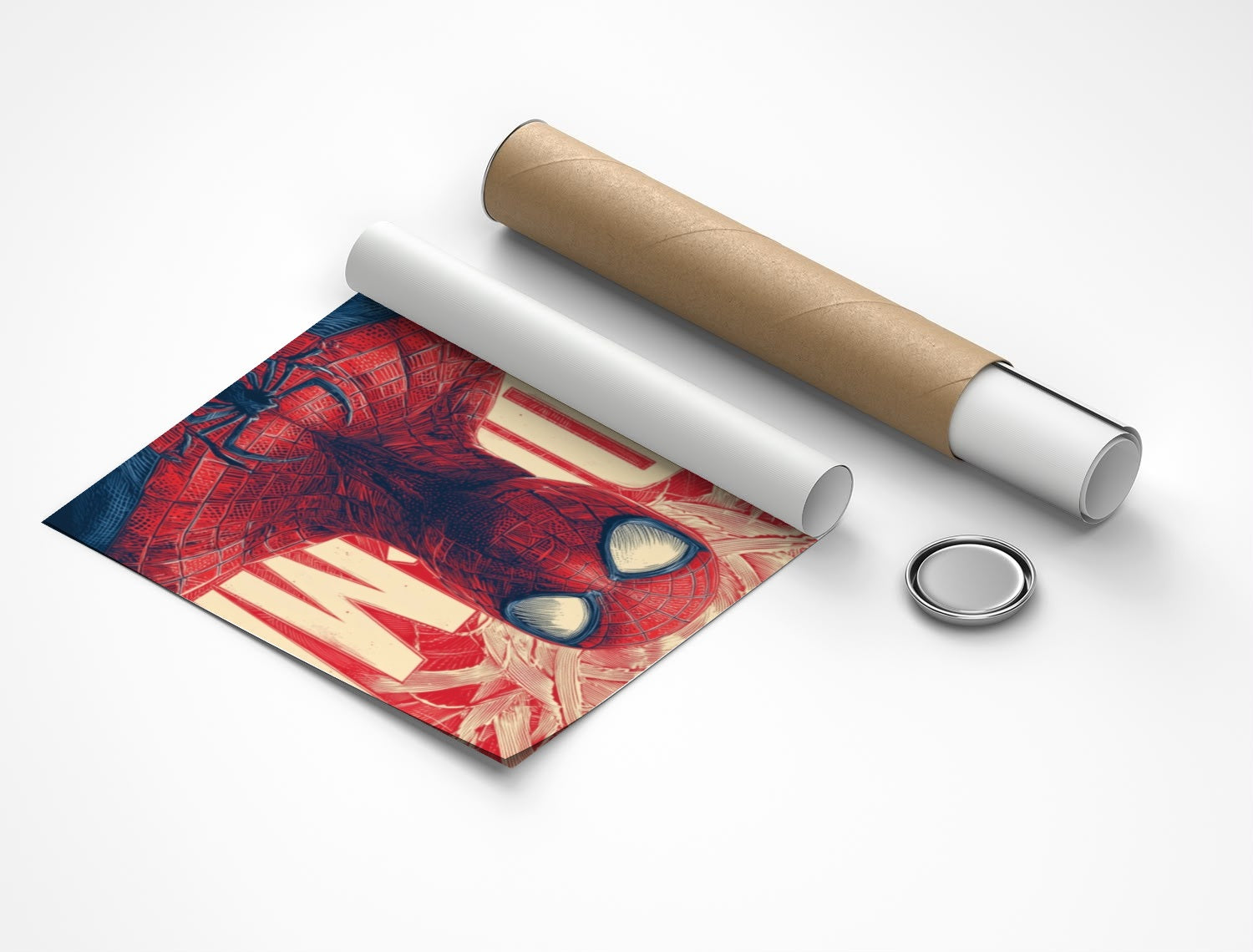 Rolled poster