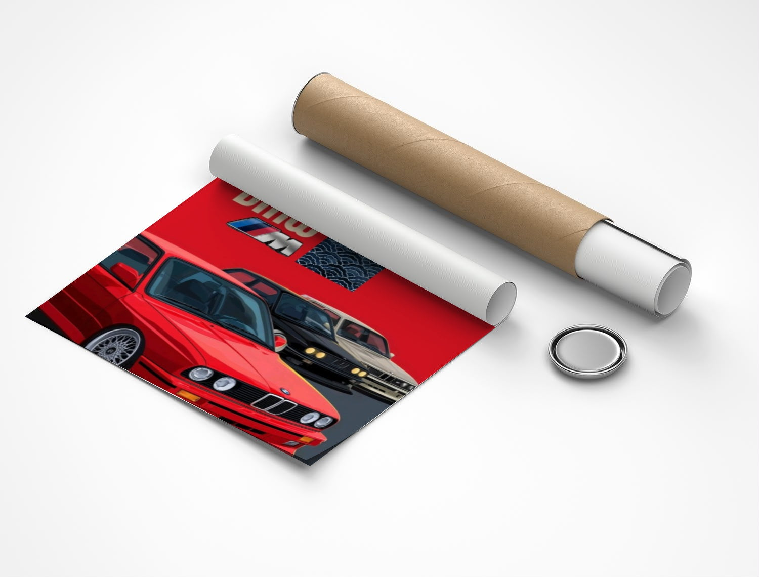 Rolled poster