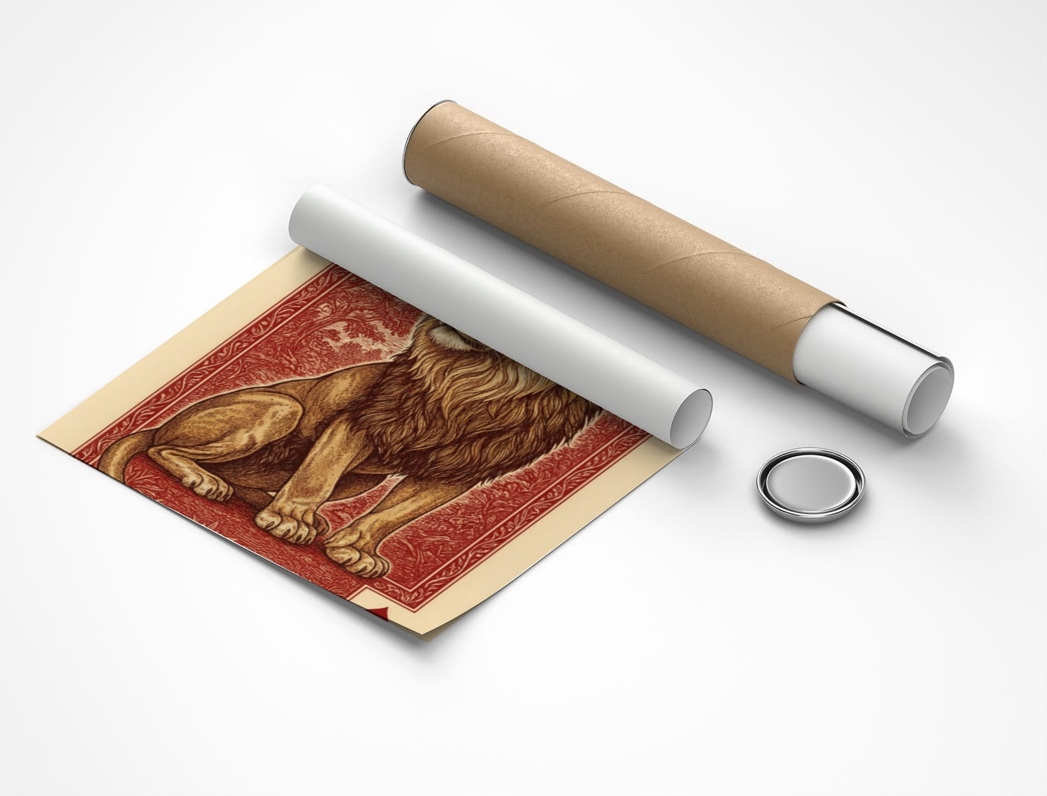Rolled poster