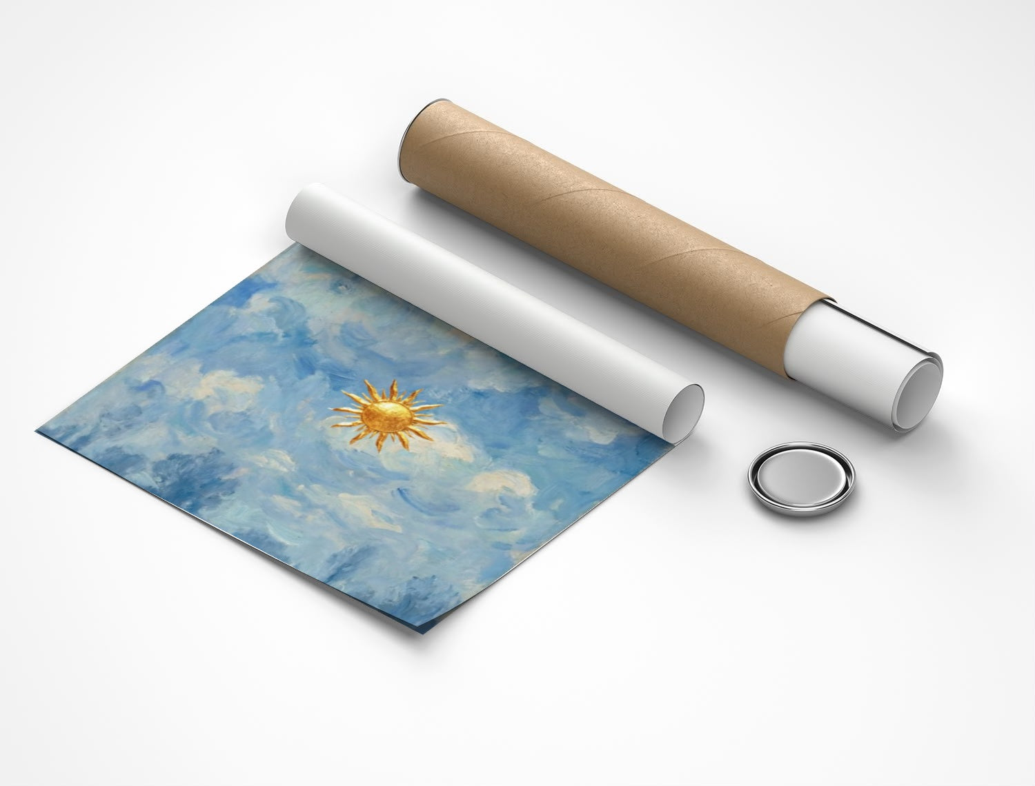 Rolled poster