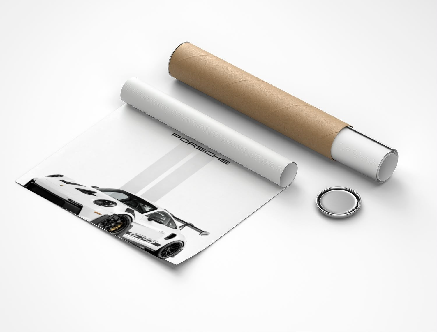 Rolled poster