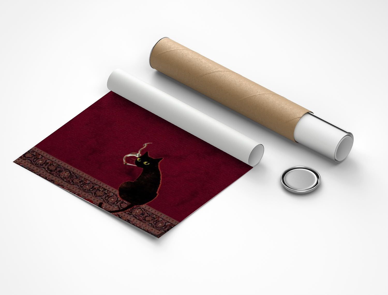 Rolled poster