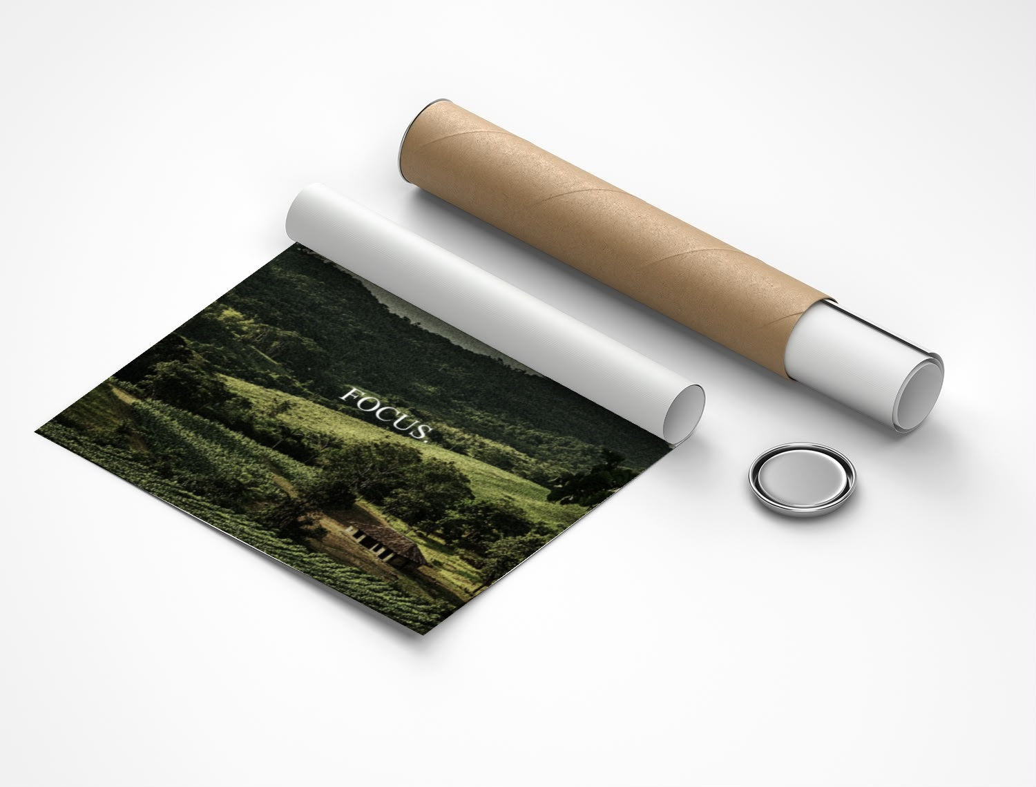 Rolled poster