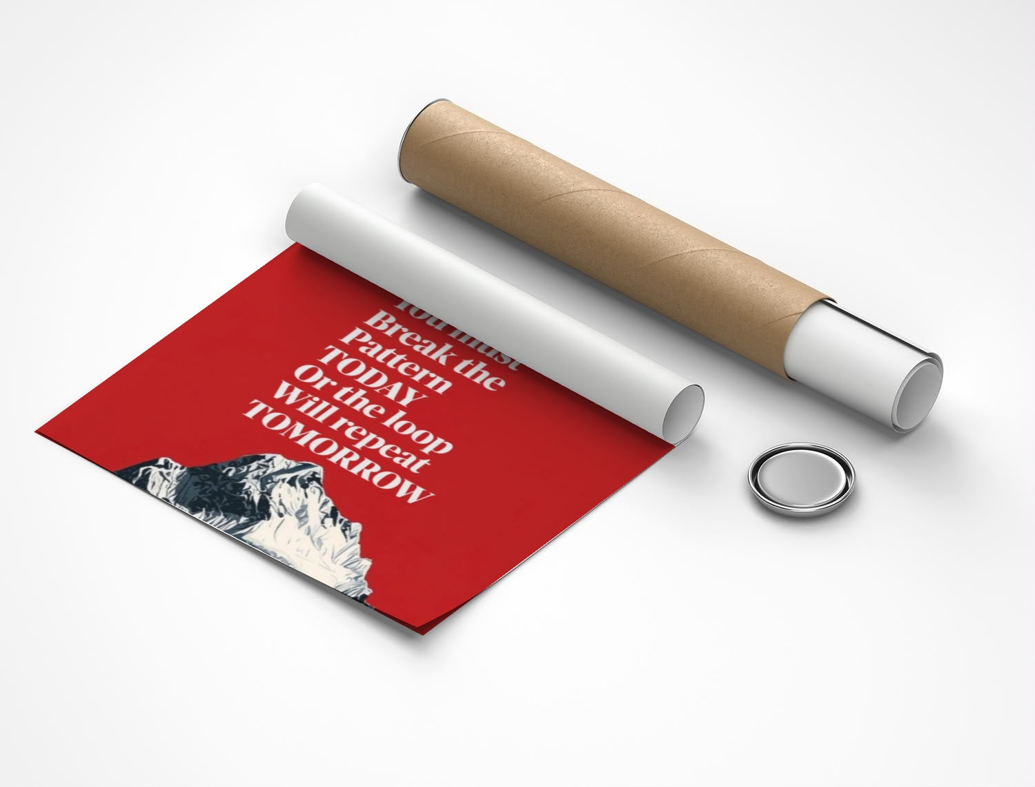 Rolled poster