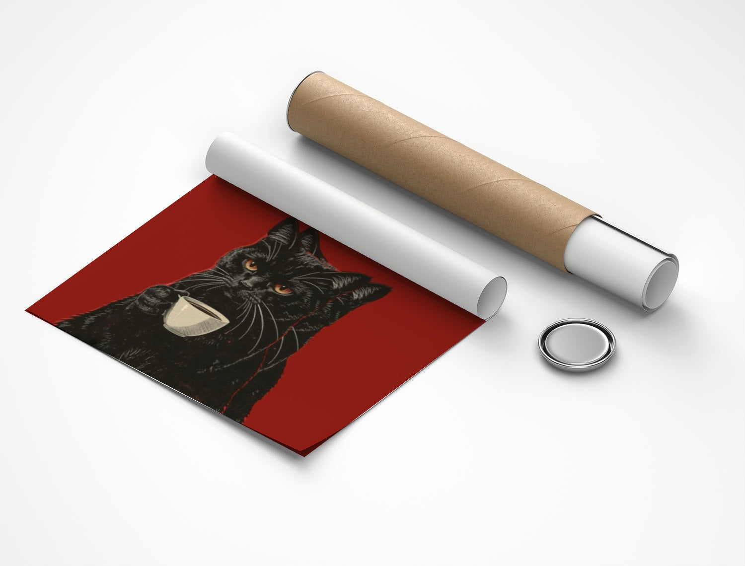 Rolled poster
