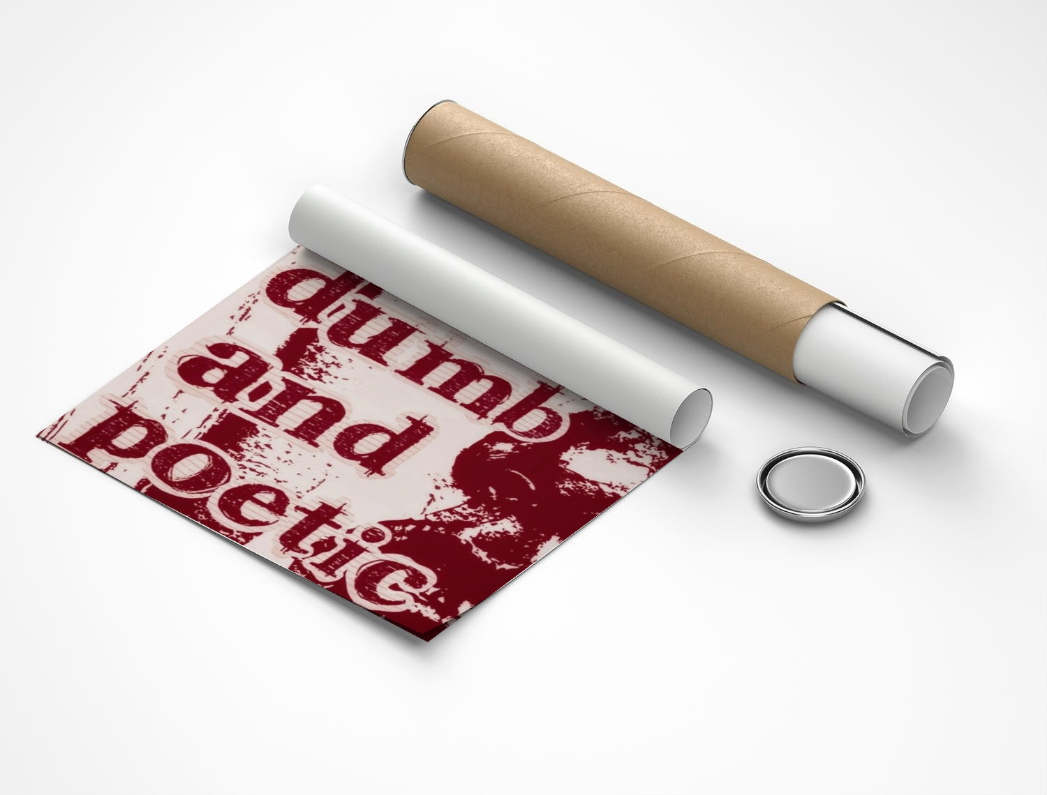 Rolled poster