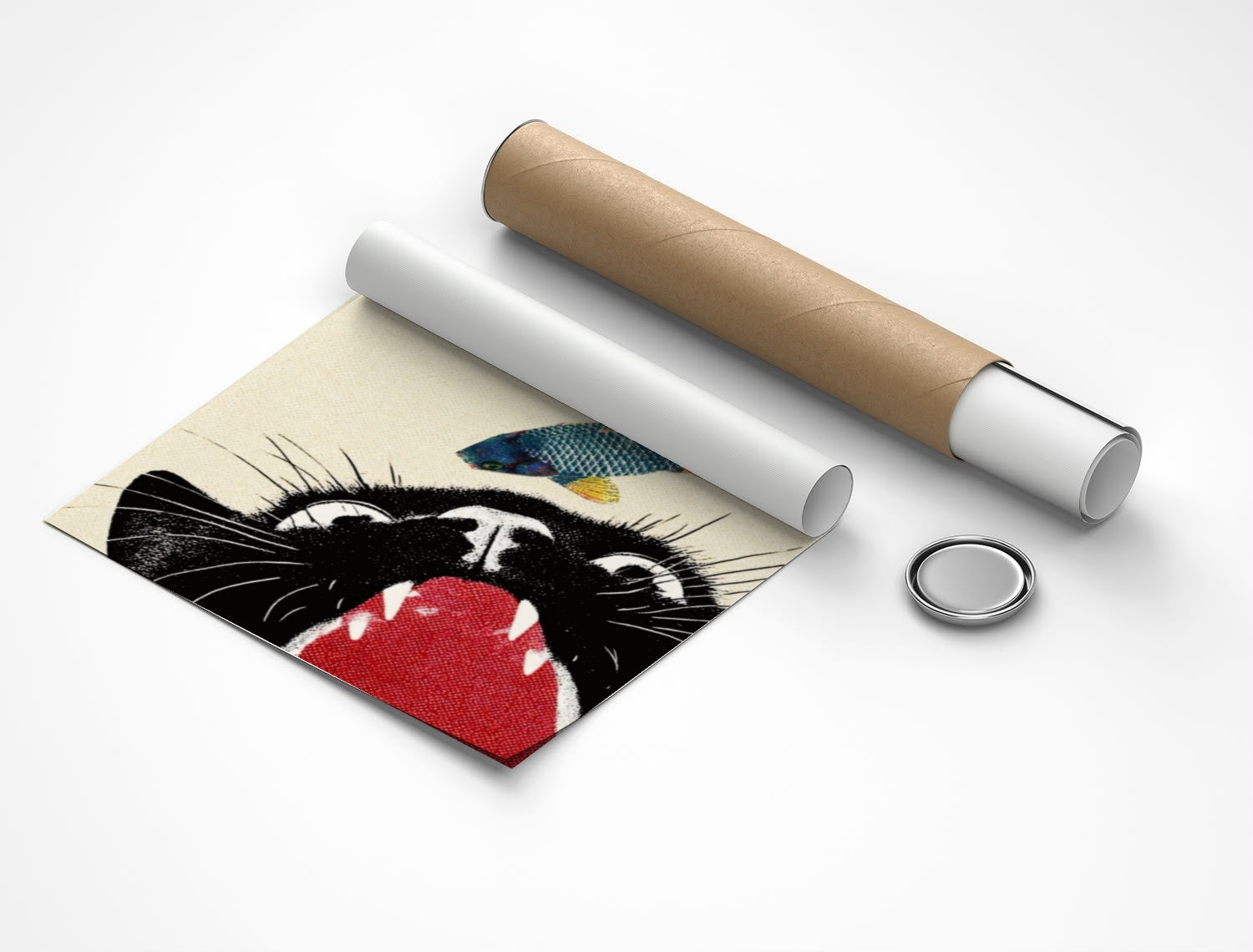 Rolled poster