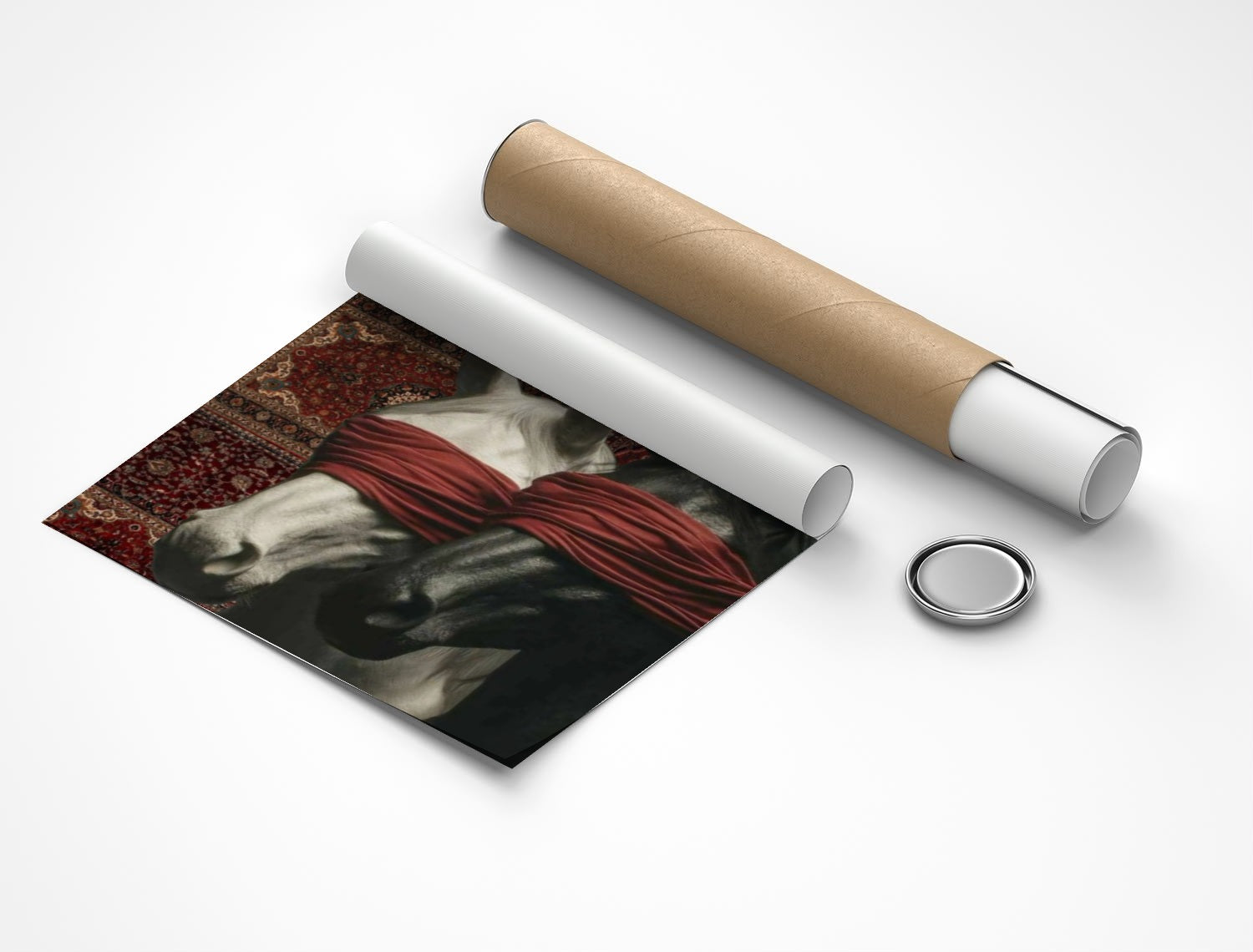 Rolled poster
