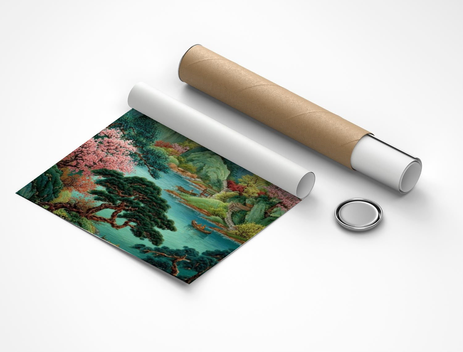 Rolled poster