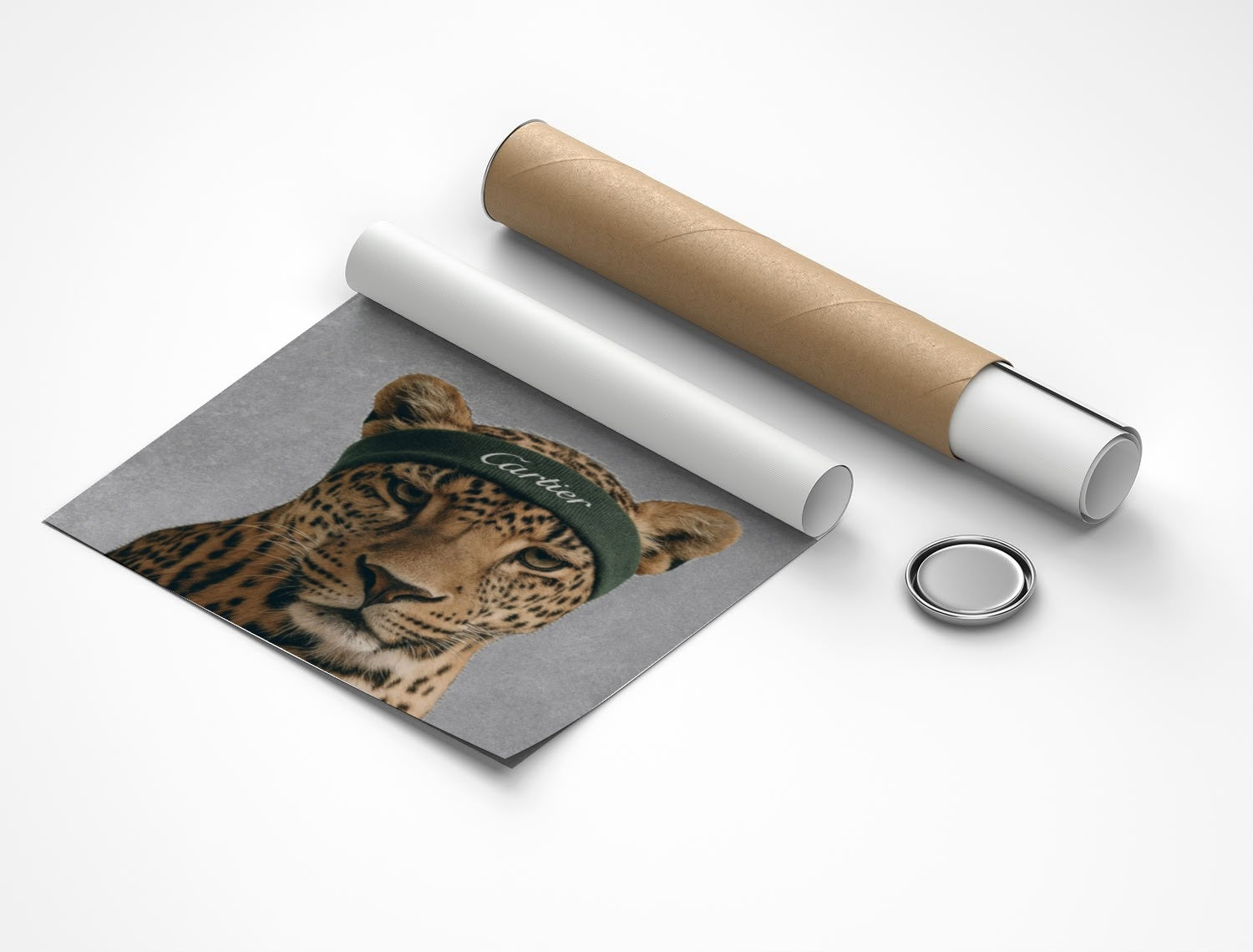 Rolled poster
