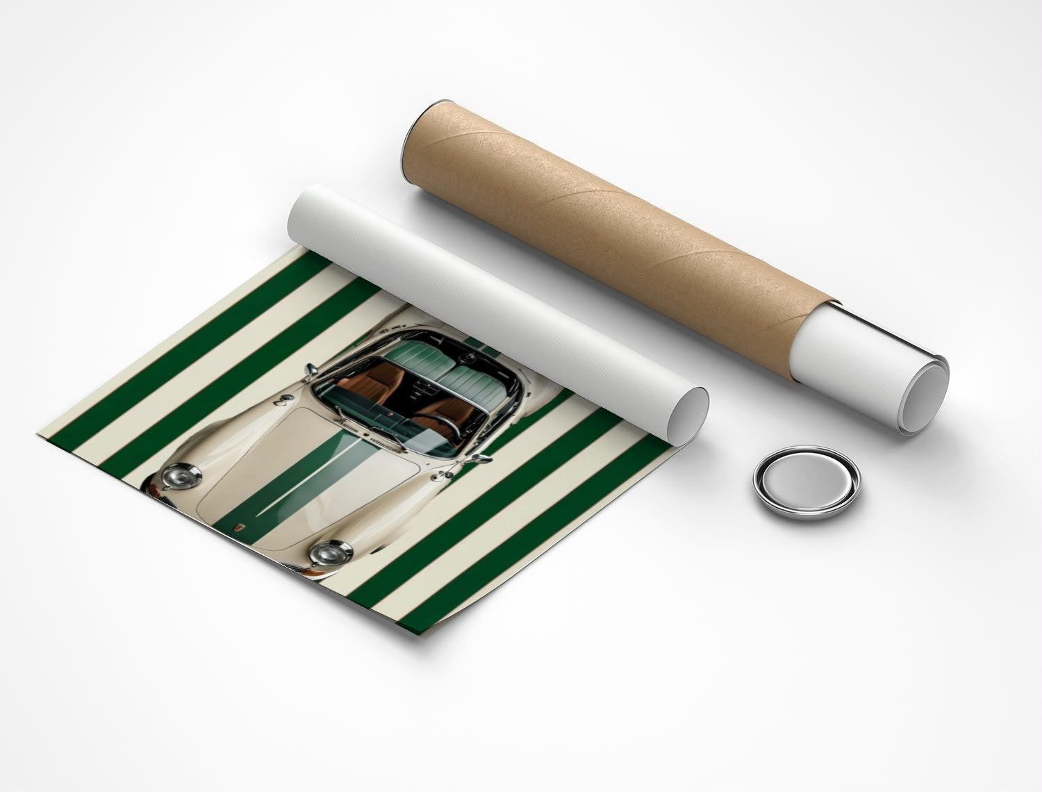 Rolled poster