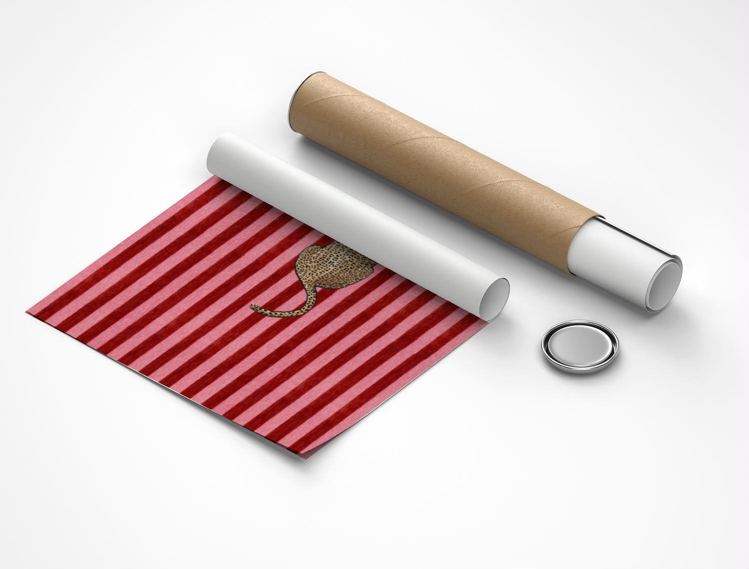 Rolled poster