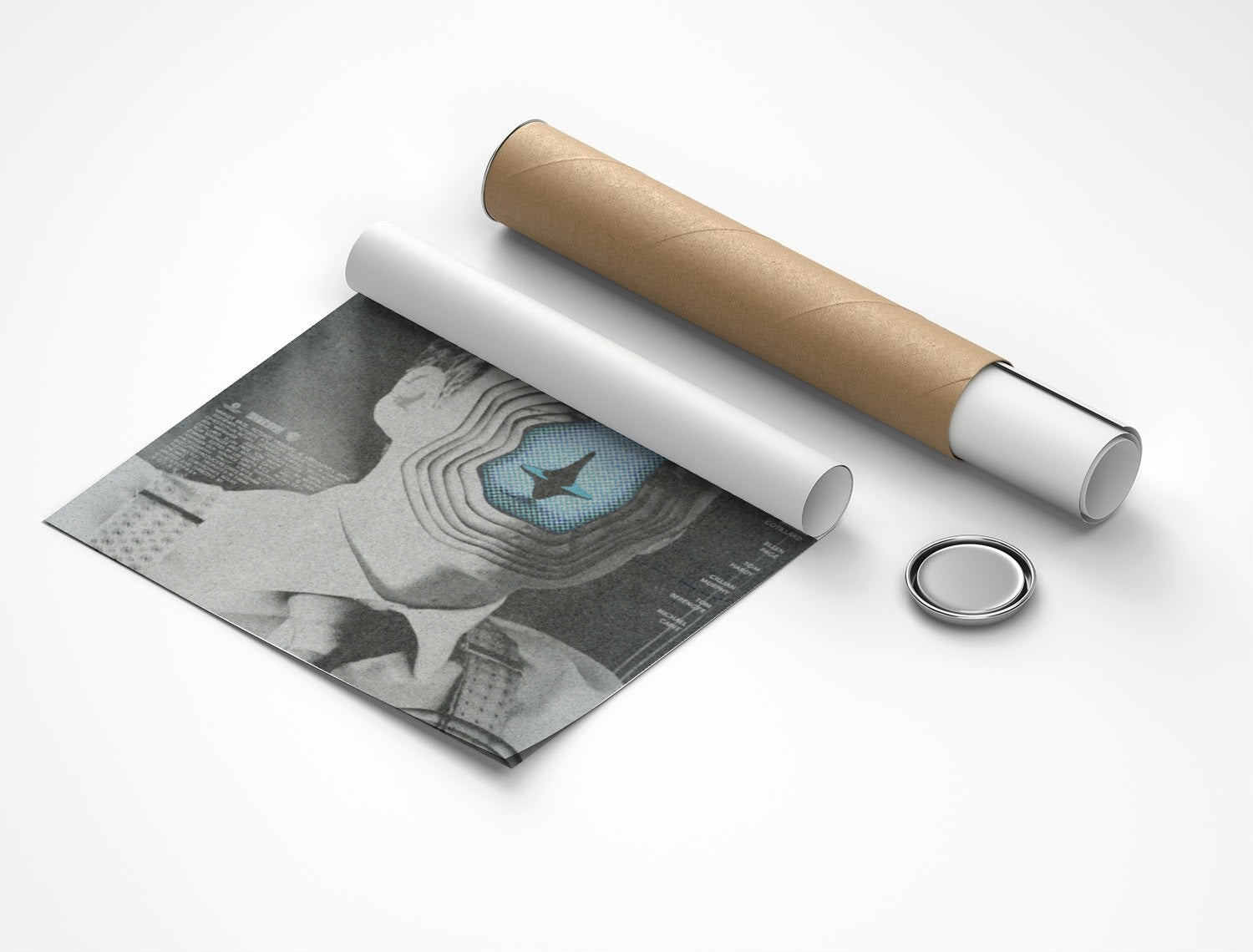 Rolled poster