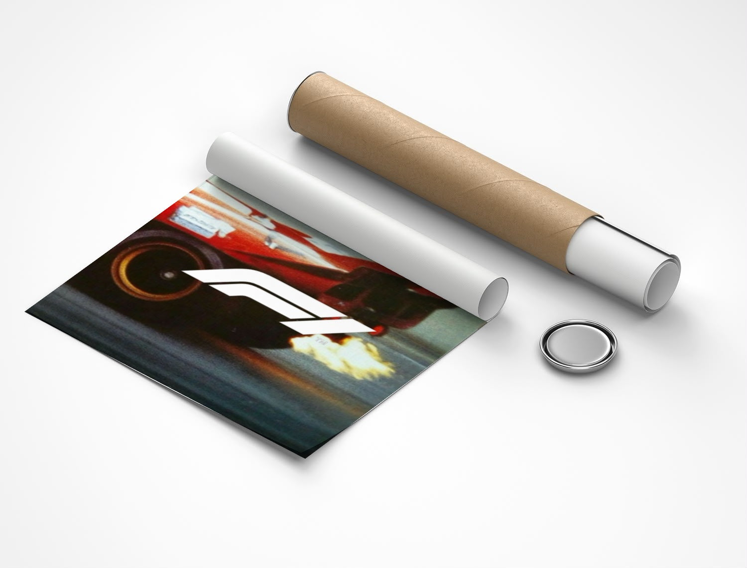 Rolled poster