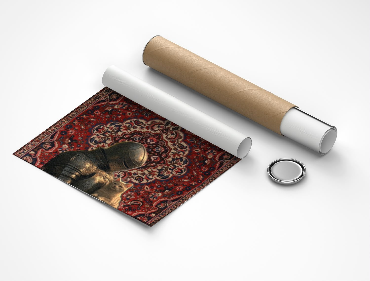 Rolled poster