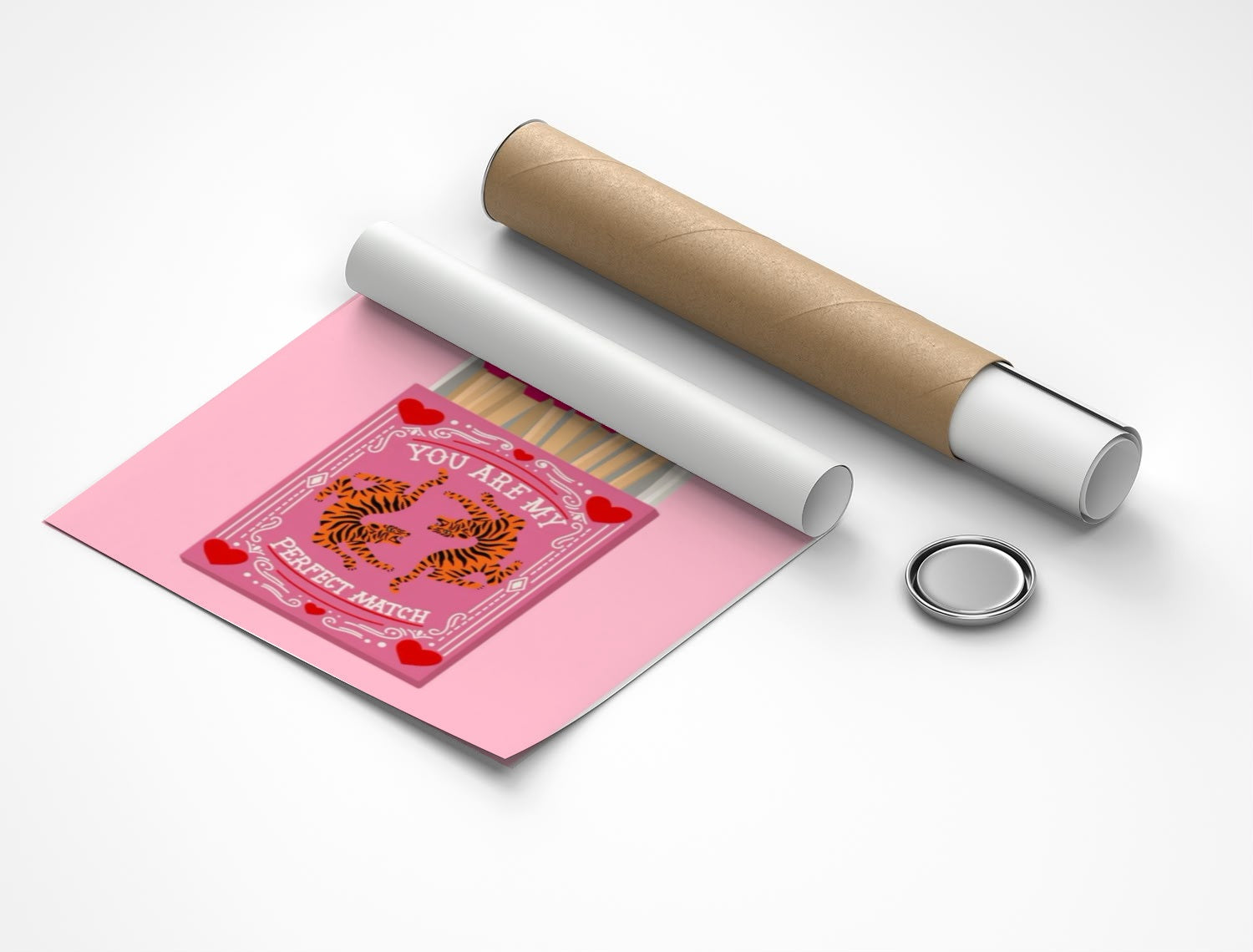 Rolled poster
