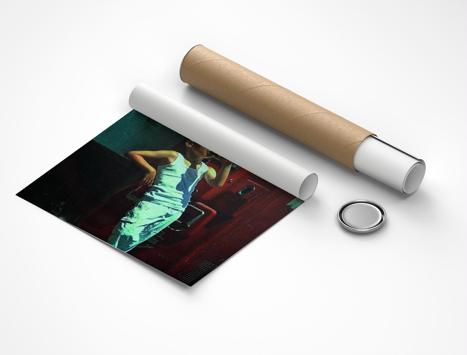 Rolled poster