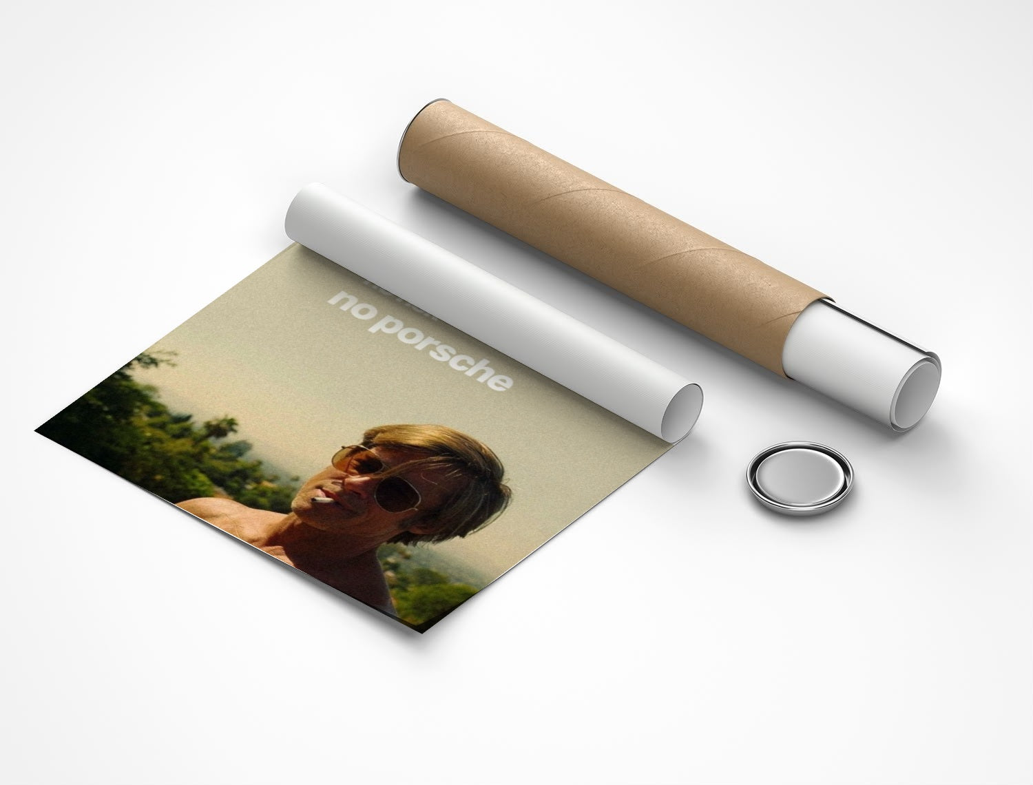 Rolled poster