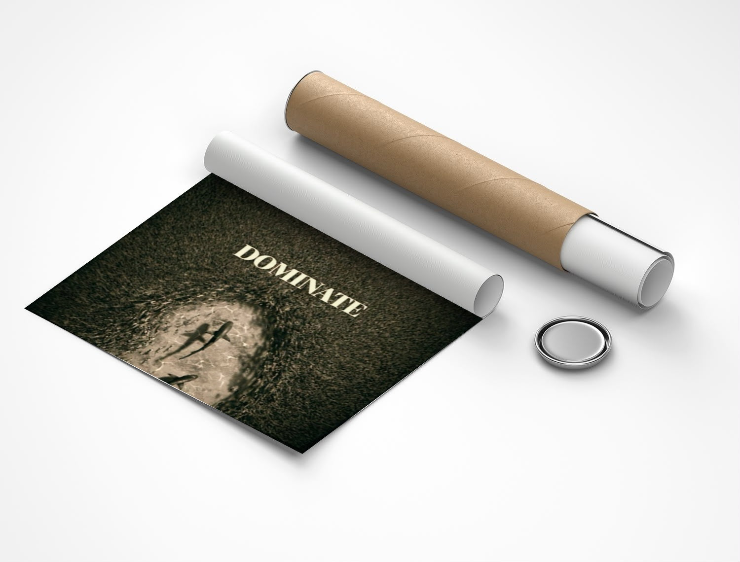 Rolled poster