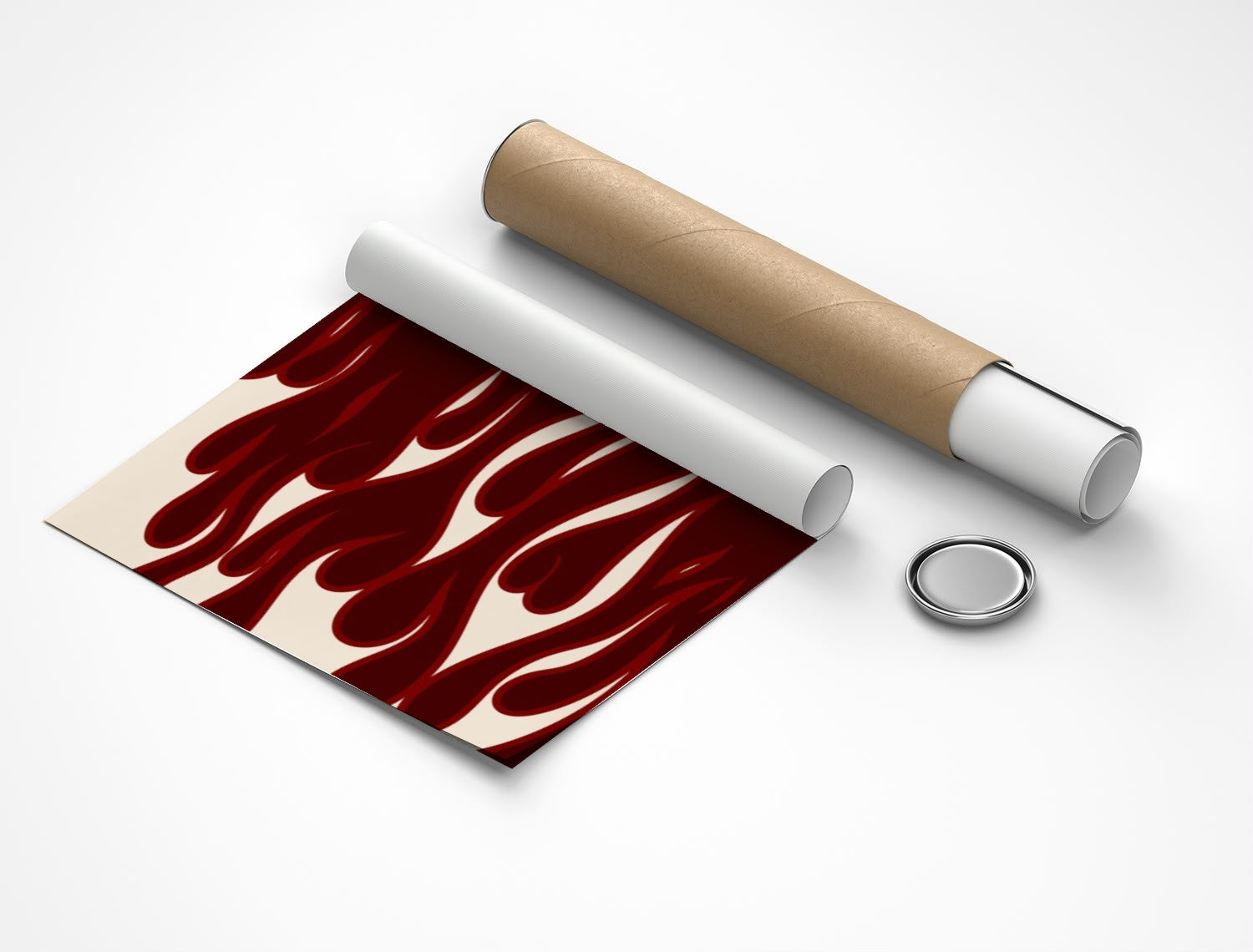 Rolled poster