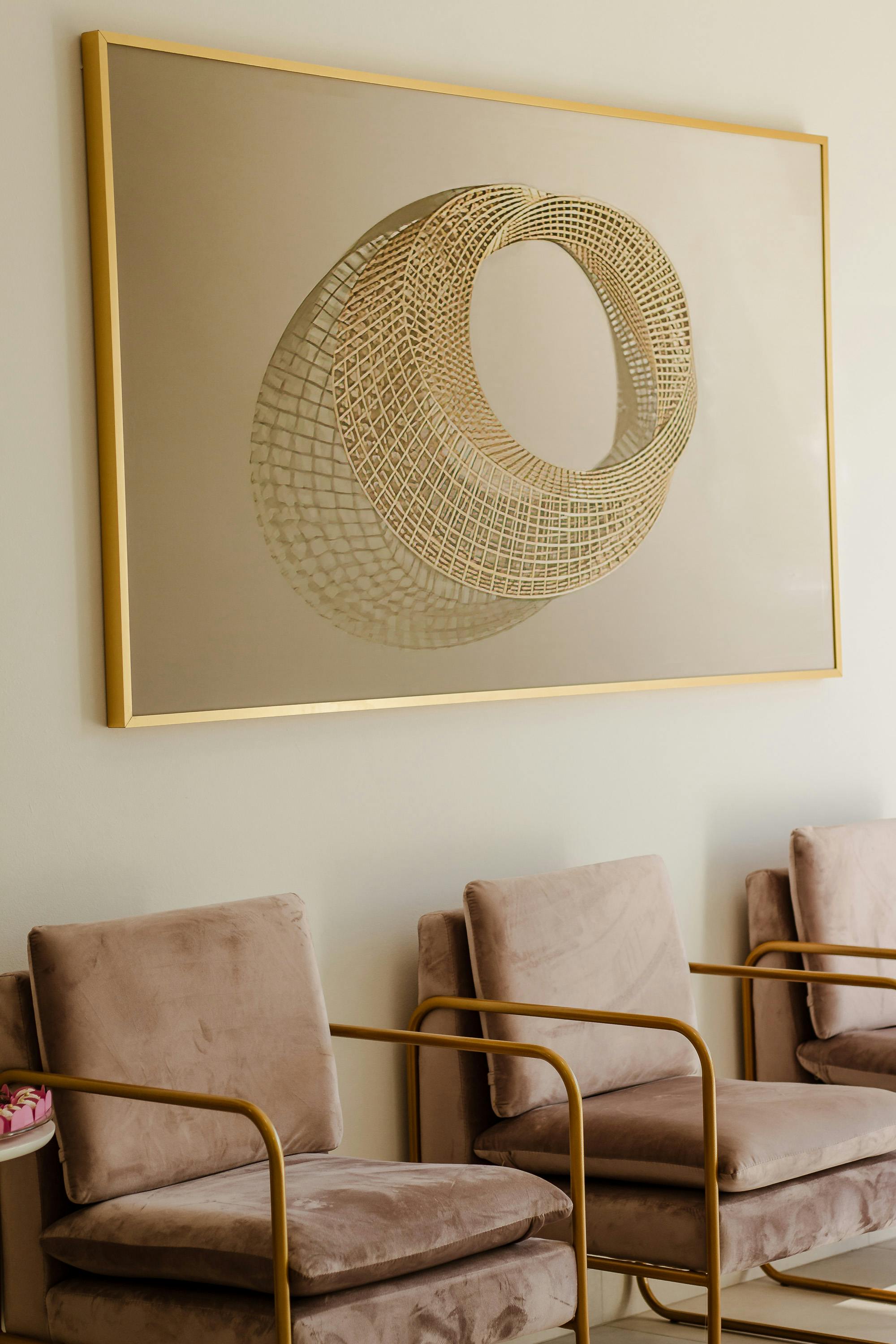 FLOATER FRAME GOLD